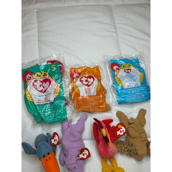 Ty Beanie Babies McDonald’s Happy Meal toys bundle of 7 - Picture 8 of 14
